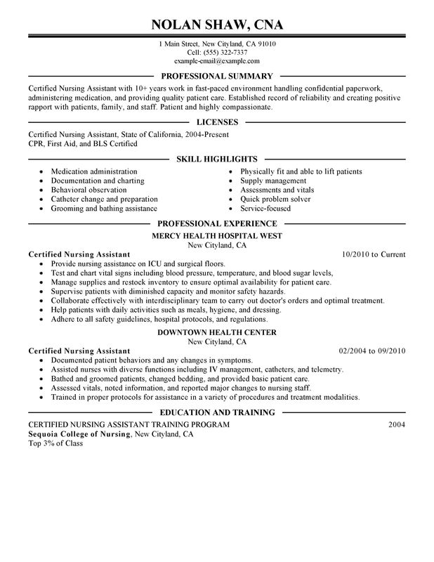 nursing-aide-and-assistant-healthcare sample